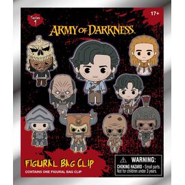 ARMY OF DARKNESS - Series 1 - 3D Foam Bag Clip (Display 24 Pcs)