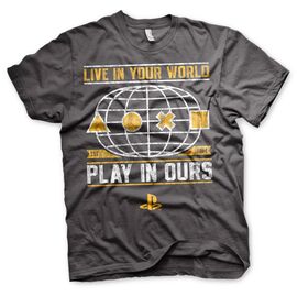 PLAYSTATION - T-Shirt Your World (S)