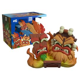 CRASH BANDICOOT - Aku Aku & Uka Uka - Figure Youtooz 9cm