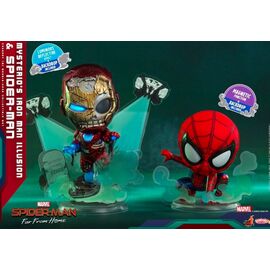SPIDERMAN - Cosbaby - Wave 3 - Mysterio's Iron Man Illusion & Spider