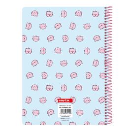 THE PINK CAT - A5 Notebook