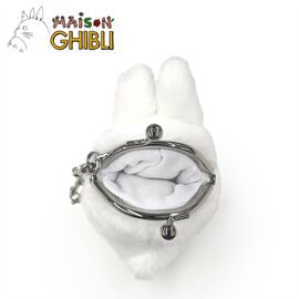 MY NEIGHBOR TOTORO - White Totoro - Mini Fuwafuwa purse 6cm