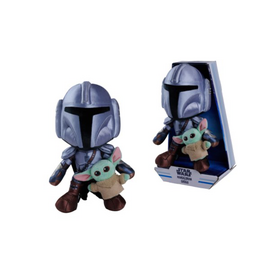 MANDALORIAN avec mini Grogu - Plush Toy 25cm
