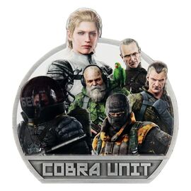 METAL GEAR SOLID DELTA - Cobra Unit - Limited Edition Medaillon
