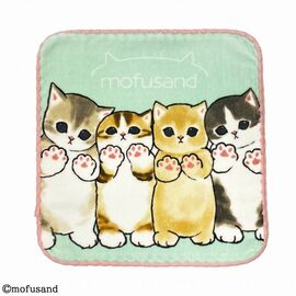 MOFUSAND - Kitten-Nyan Hug - Mini Towel 25x25cm