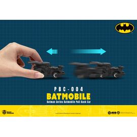 DC - Batman series Batmobile Pull Back Car - Set 6 Fig. Blind Box 5cm