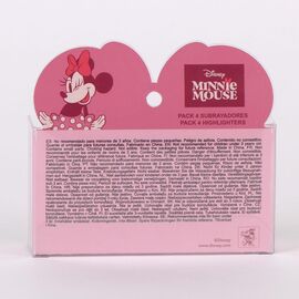 MINNIE - Pack of 4 mini Highlighters "food"