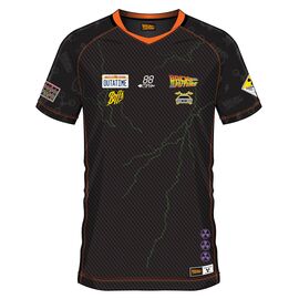 BACK TO THE FUTURE - Hey McFly 85 - Soccer Jersey Men (L)