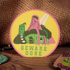 SHREK - 4 Embossed Metal Coasters