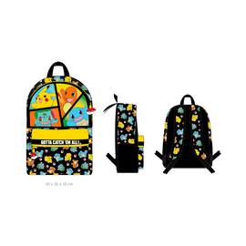 POKEMON - Starter - 2 Compartments BackPack '42x30x18cm'