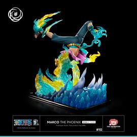 ONE PIECE - Marco The Phoenix - Statue Résine 1/6 By Tsume - 37cm