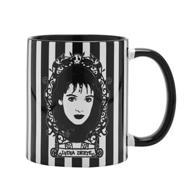 BEETLEJUICE - Black&White - Lydia - Inner Colored Mug