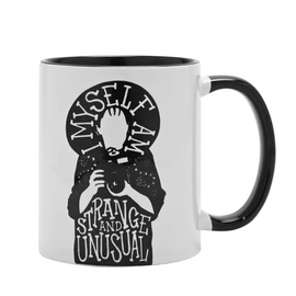 BEETLEJUICE - Black&White - Strange - Inner Colored Mug