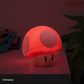 NINTENDO - Mushroom Mini Light with Sound -- Try Me