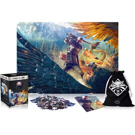 THE WITCHER - Griffin Fight - Premium Puzzle 1000P