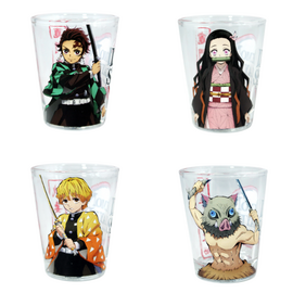 DEMON SLAYER - Groupe - 4 Shot Glass 57ml