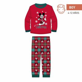 DISNEY - Mickey - Boy Jersey Long Pyjama - (10yo)