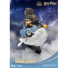 HARRY POTTER - Hagrid & Harry - Statue D-Stage New Ver. 15cm