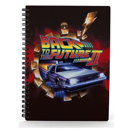 BACK TO THE FUTURE 2 - Poster 3D Effect - Notebook