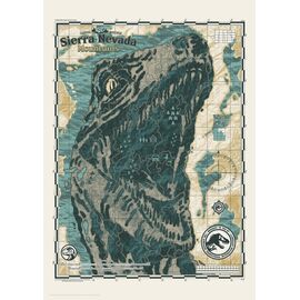 JURASSIC WORLD - Nevada Moutains - Art Print - Limited Edition 'A3' 41.91 x 29.72cm (A3).