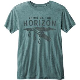 BRING ME THE HORIZON - T-Shirt - Wound - Turquoise - Men (S)