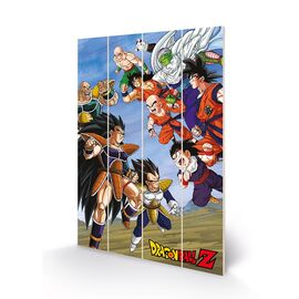 DRAGON BALL Z - Battle Clash - Wood Print 40x59cm