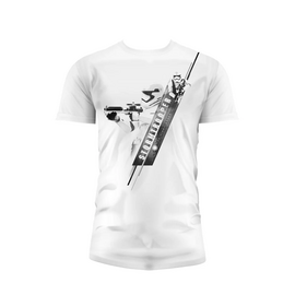 STAR WARS 7 - T-Shirt Storm Trooper Blaster - White (XL)