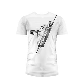 STAR WARS 7 - T-Shirt Storm Trooper Blaster - White (XL)