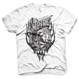 STAR WARS - T-Shirt The Glorious Empire Lord Vader - White (M)