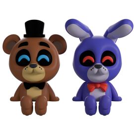 FIVE NIGHTS AT FREDDY'S - Freddy & Bonnie - Monitor Buddiez 6cm