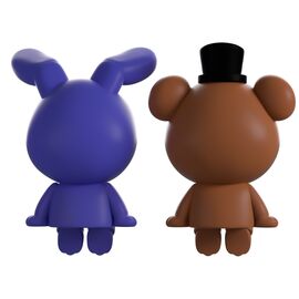 FIVE NIGHTS AT FREDDY'S - Freddy & Bonnie - Monitor Buddiez 6cm