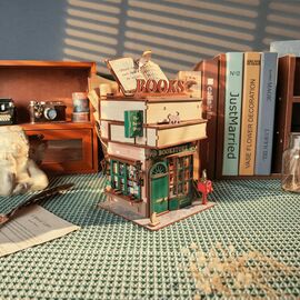TIME BOOKSTORE - DIY Desktop Storage - 157pcs