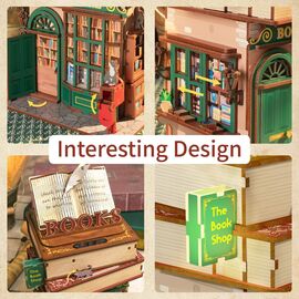 TIME BOOKSTORE - DIY Desktop Storage - 157pcs