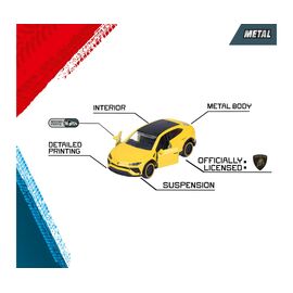 RIDE COOL - Lamborghini - Pack of 5 Miniature Cars - 1:64