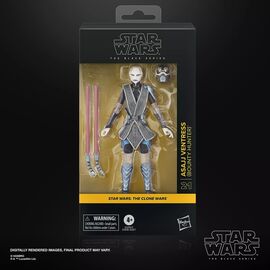 THE CLONE WARS - Asajj Ventress (Bounty Hunter) -Fig Black Series 15cm