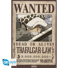 ONE PIECE - Wanted Law Wano - Poster 91x61cm