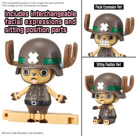 ONE PIECE- Chopper Robo Supper 2&3 Heavy Armor & Horn Dozer -Model Kit