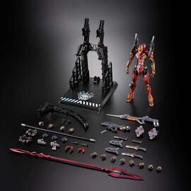 EVANGELION - EVA-02 + Spear of Cassius - Figure Metal Build 30th 22cm