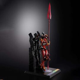 EVANGELION - EVA-02 + Spear of Cassius - Figure Metal Build 30th 22cm