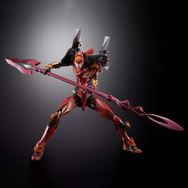 EVANGELION - EVA-02 + Spear of Cassius - Figure Metal Build 30th 22cm