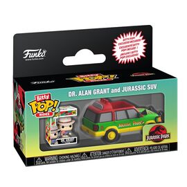 JURASSIC PARK - Bitty Pop Ride - Jurassic SUV avec Dr. Grant