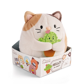 BIG FRIENDS - Cat Angy with Cactus - Plush 27cm