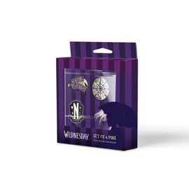 WEDNESDAY - Set of 4 Pin's