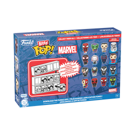 SPIDER-MAN - Bitty Pop 4 Pack 2.5cm - Venom
