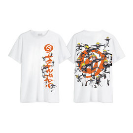 NARUTO SHIPPUDEN - Multiclonage - Oversize T-Shirt Men (XS)