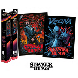 STRANGER THINGS - Vecna & Eddie - 2 Posters 52 x 38cm Set
