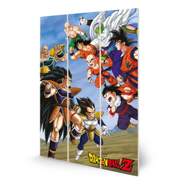 DRAGON BALL Z - Battle Clash - Wood Print 20x29.5cm