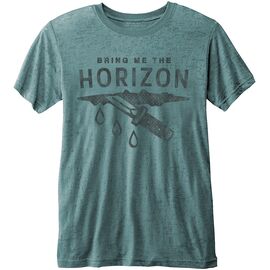 BRING ME THE HORIZON - T-Shirt - Wound - Turquoise - Men (XL)