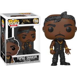 2PAC - POP N° 158 - Tupac Shakur - Vest w/Bandana