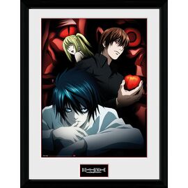 DEATH NOTE - Collector Print 30X40 - Light L and Misa